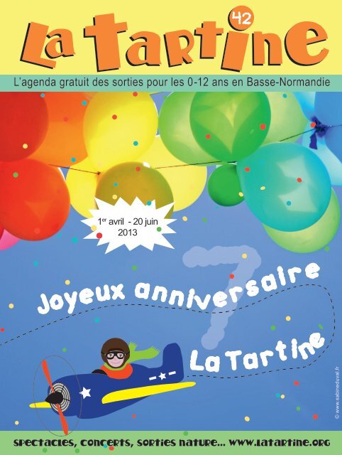 J Oyeux Anniversaire La Tartine