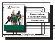 Thomas Nelson Community College - University of Phoenix