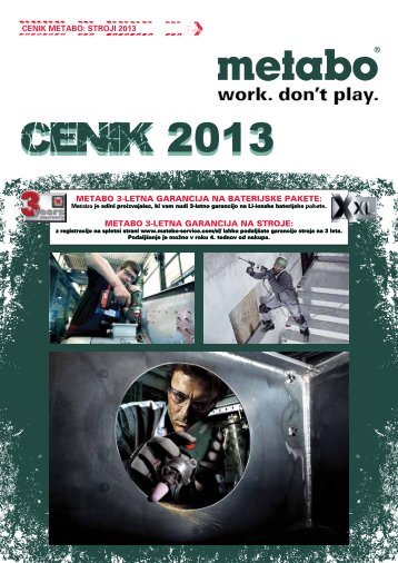 CENIK 2013 - Metabo