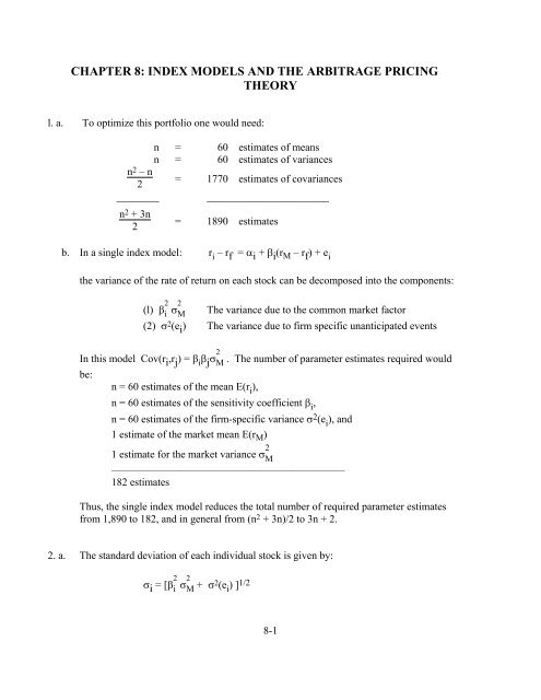 Solved According to the CAPM, overpriced securities should