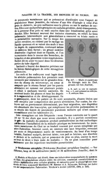 maladies parasitaires - USP