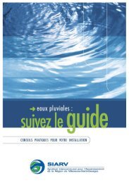 Brochure Eaux pluviales : suivez le guide - siarv