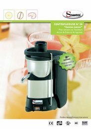 CENTRIFUGEUSE N° 50 ''Santos Juicer''