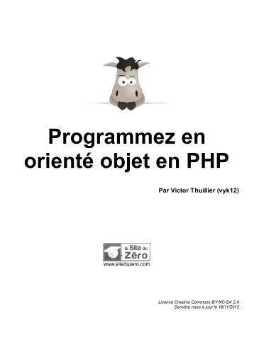 Programmez en orienté objet en PHP - Alwaysdata