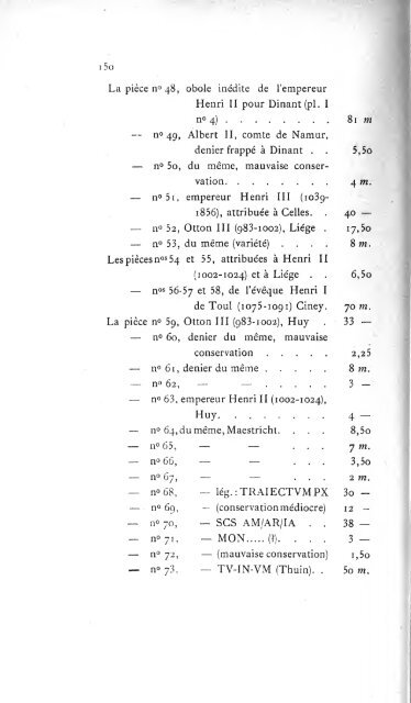 Revue belge de numismatique et de sigillographie