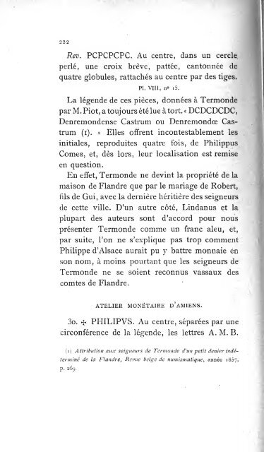 Revue belge de numismatique et de sigillographie