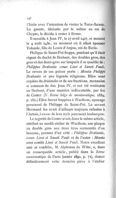 Revue belge de numismatique et de sigillographie