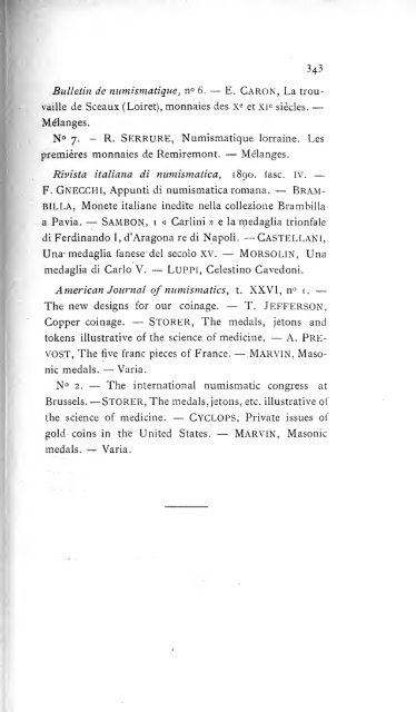 Revue belge de numismatique et de sigillographie