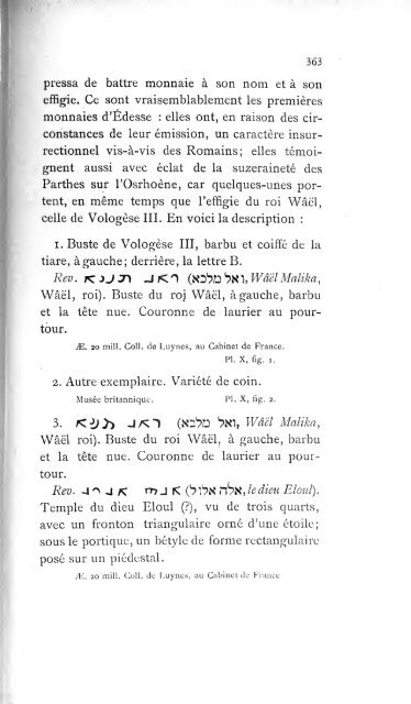 Revue belge de numismatique et de sigillographie