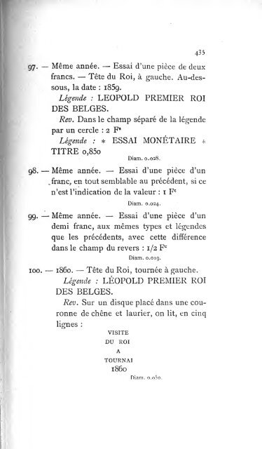 Revue belge de numismatique et de sigillographie