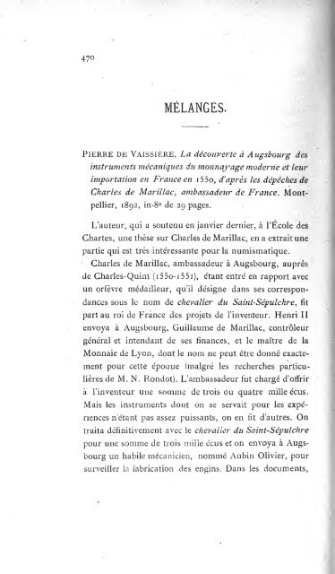 Revue belge de numismatique et de sigillographie