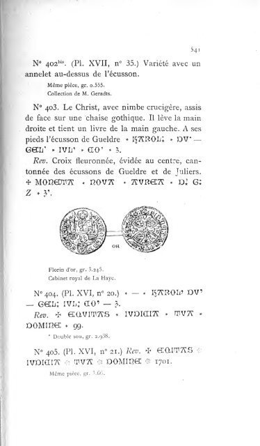 Revue belge de numismatique et de sigillographie