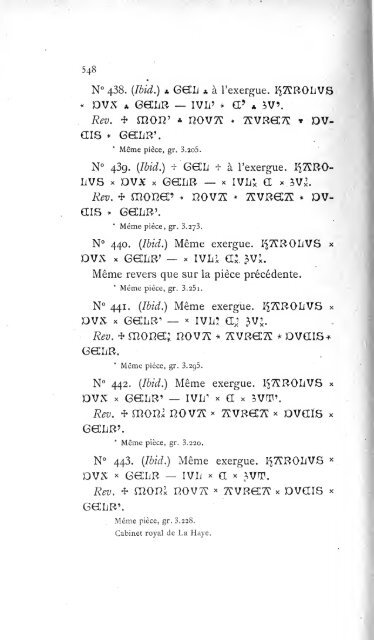 Revue belge de numismatique et de sigillographie