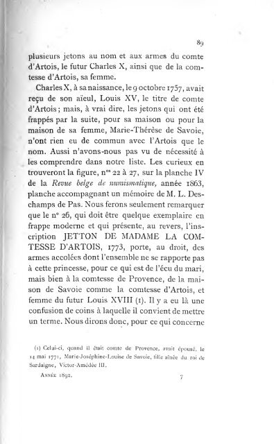 Revue belge de numismatique et de sigillographie