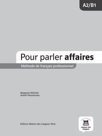 Pour parler affaires - emdl.it