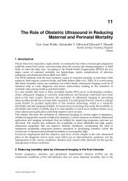 The Role of Obstetric Ultrasound in Reducing Maternal and ... - InTech