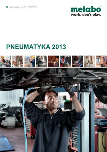 Metabo katalog PNEUMATYKA