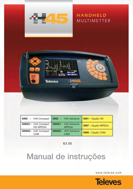 Manual de instruções