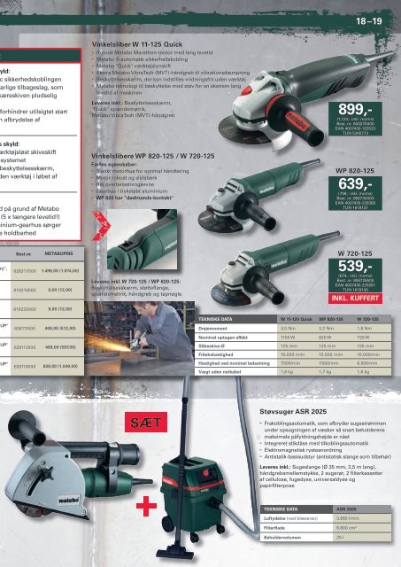 2013 Specials DK - Metabo