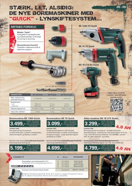 2013 Specials DK - Metabo