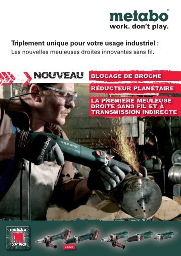 NOUVEAU - Metabo