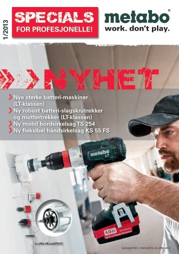 nYhet - Metabo