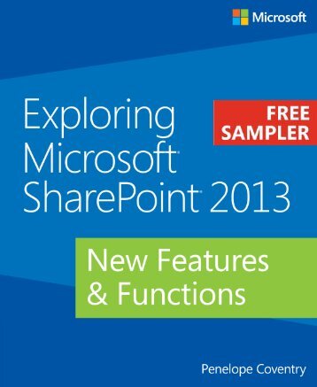 Exploring Microsoft® SharePoint® 2013: New ... - Cdn.oreilly.com