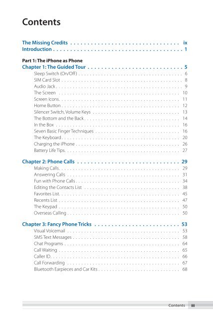 iPhone THE MISSING MANUAL - Cdn.oreilly.com