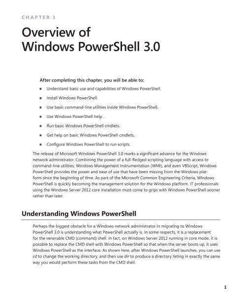 Windows PowerShell 3.0 Step by Step - Cdn.oreilly.com - O'Reilly