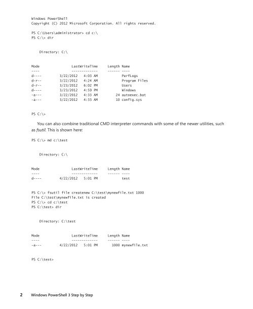 Windows PowerShell 3.0 Step by Step - Cdn.oreilly.com - O'Reilly