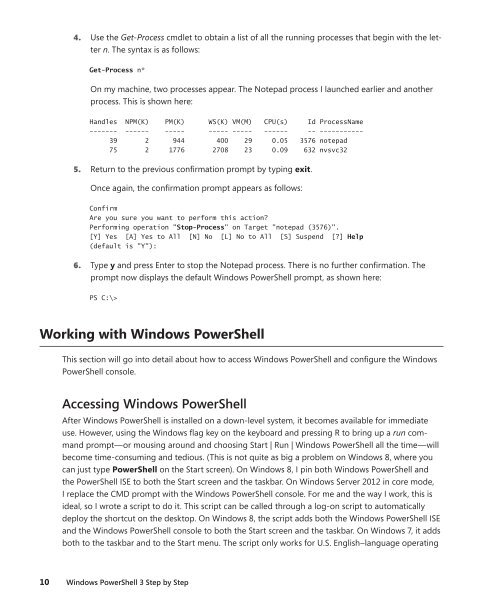 Windows PowerShell 3.0 Step by Step - Cdn.oreilly.com - O'Reilly