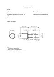 PHOTOTRANSISTOR BPW 40 Features Description Package ...