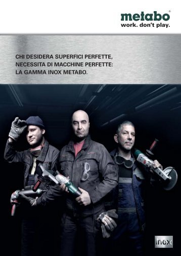 la gamma inox metabo