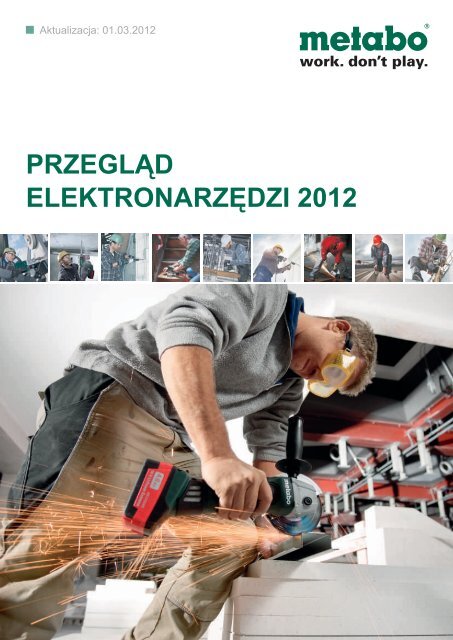 Katalog Metabo 2012 - Narz?dzia ? Elektronarz?dzia Konin :: Artmetal