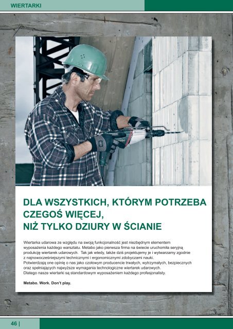 Katalog Metabo 2012 - Narz?dzia ? Elektronarz?dzia Konin :: Artmetal