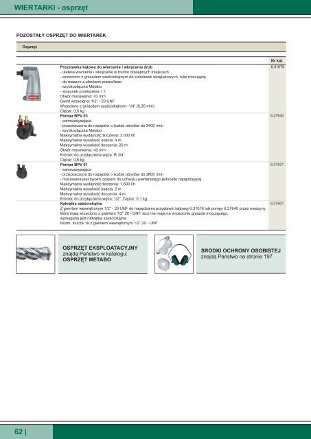 Katalog Metabo 2012 - Narz?dzia ? Elektronarz?dzia Konin :: Artmetal