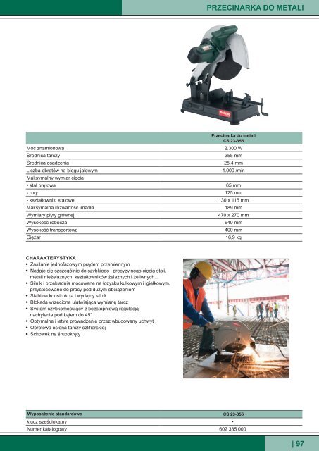 Katalog Metabo 2012 - Narz?dzia ? Elektronarz?dzia Konin :: Artmetal