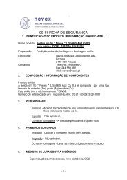 09-11 FICHA DE SEGURANÇA