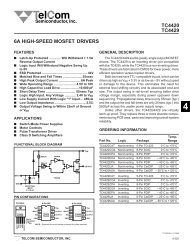 Power Management: TC4420/4429 6A High-Speed MOSFET Drivers