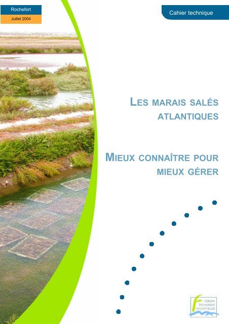 les marais salés atlantiques mieux connaître pour mieux gérer