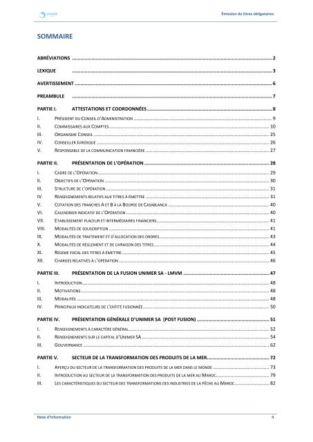 Télécharger la note d'information - Bourse de Casablanca