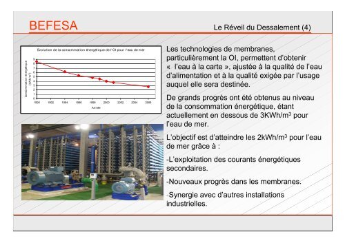 BEFESA La Technologie de Dessalement depuis l'Andalousie