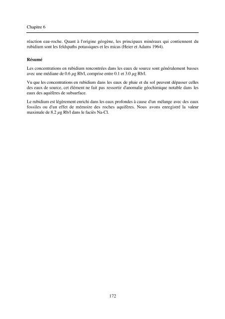 typologie des eaux souterraines de la molasse entre chambéry et linz