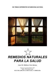 REMEDIOS NATURALES PARA LA SALUD