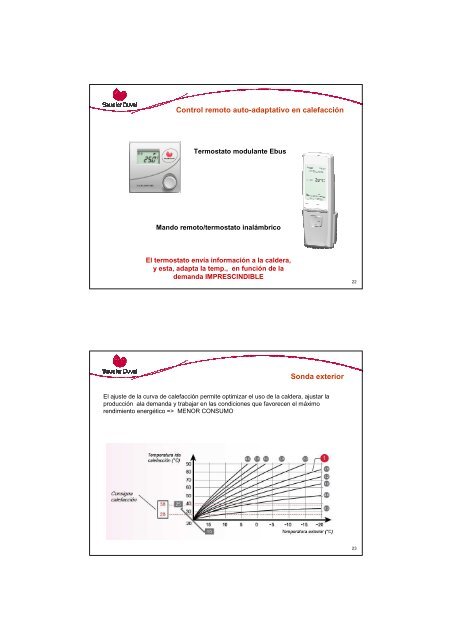 Eficiencia energética en la calefacción/climatización