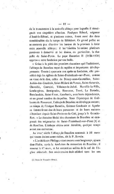 Documents pour servir a l'histoire de l'ancienne abbaye de Beaulieu ...