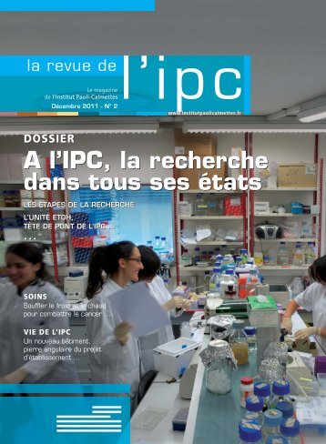 Journal de l'IPC n°2 - Institut Paoli-Calmettes