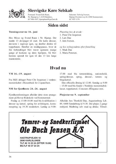 Download Køresporten nr. 4 2001.pdf - Karetmager.dk