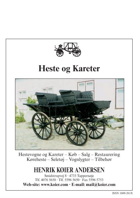 Download Køresporten nr. 4 2001.pdf - Karetmager.dk