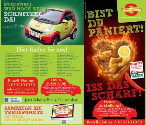 Schnitzel- und Cordonprodukte auch mit ... - bei Schnitzelhaus.com